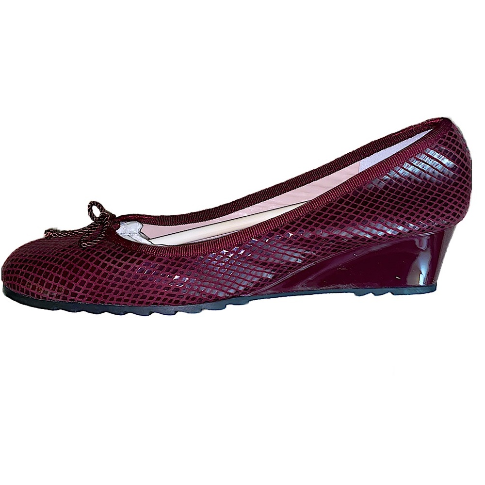 Paul Mayer - soft leather Noble wedge heel